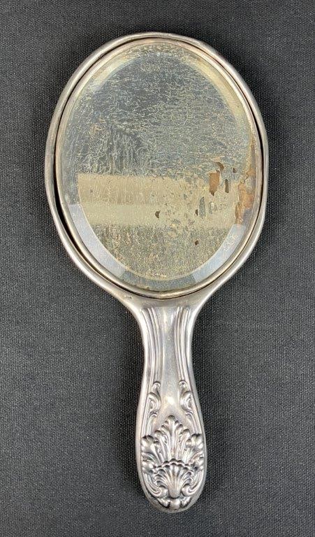 19th Century Sterling Silver Vanity Set - 5