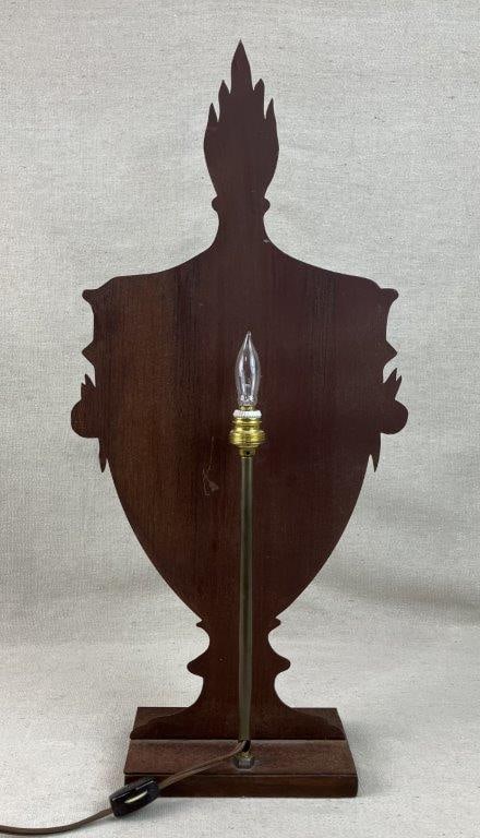 Neoclassical Style Metal Urn Lamp - 4