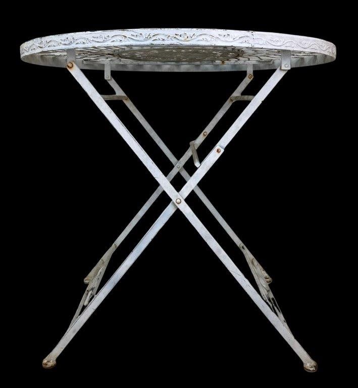 Cast Iron Bistro Table - 6