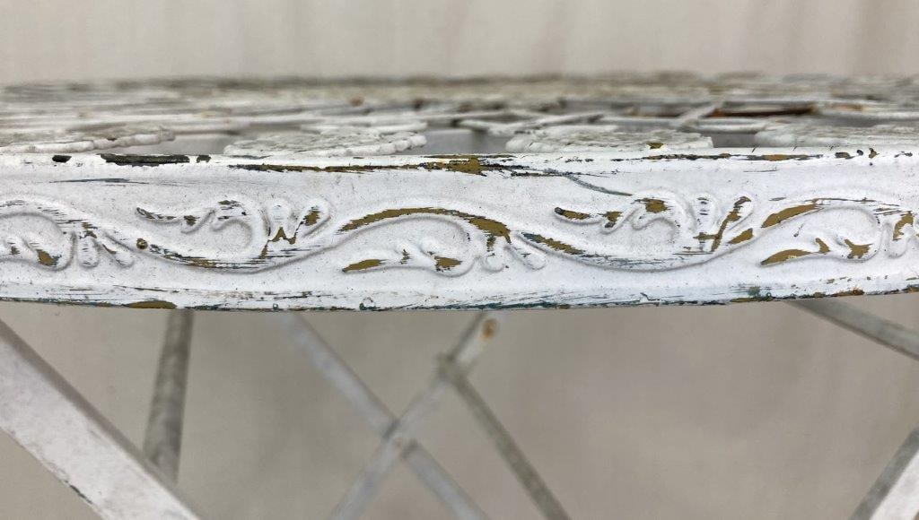 Cast Iron Bistro Table - 7