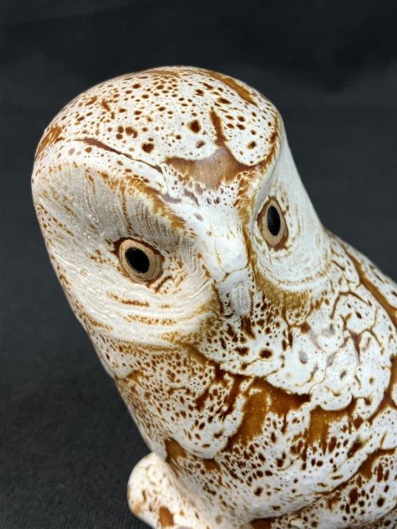 Pigeon Forge Pottery Owl Figurine by Douglas Ferguson - 2