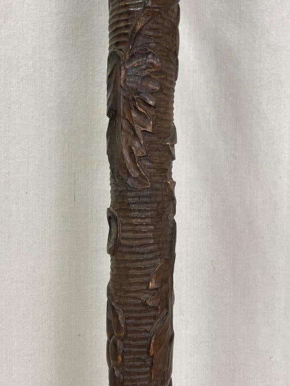 Folk Art Figural Cane - 4