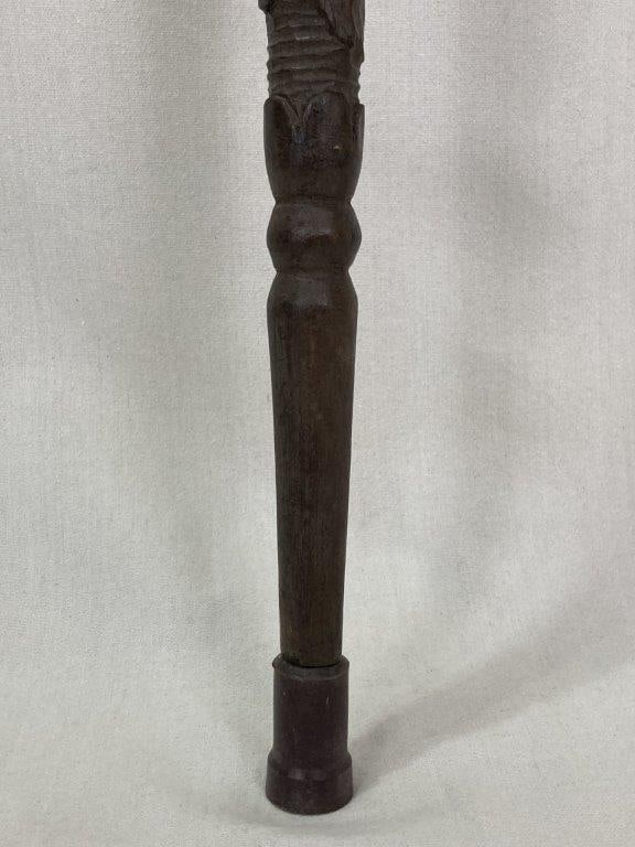 Folk Art Figural Cane - 5