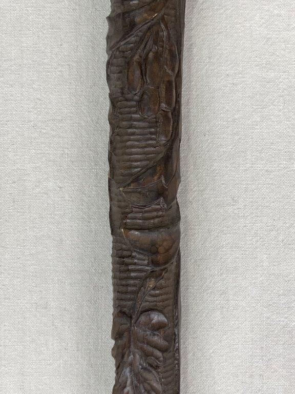Folk Art Figural Cane - 7