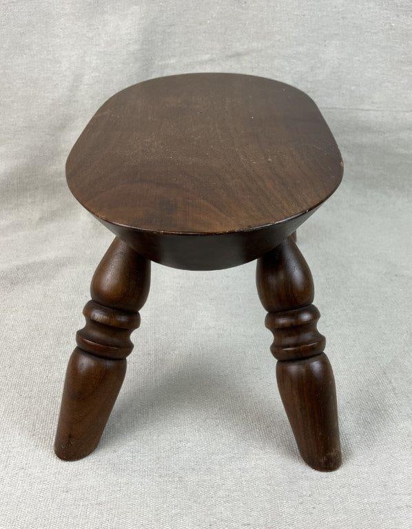 Walnut Footstool - 6