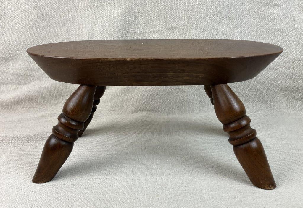 Walnut Footstool - 7
