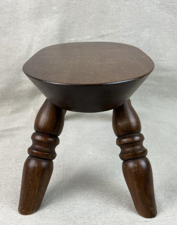 Walnut Footstool - 8
