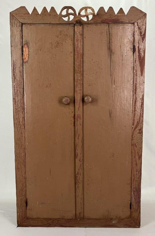 Primitive Southern Painted Cupboard (1 of 6)