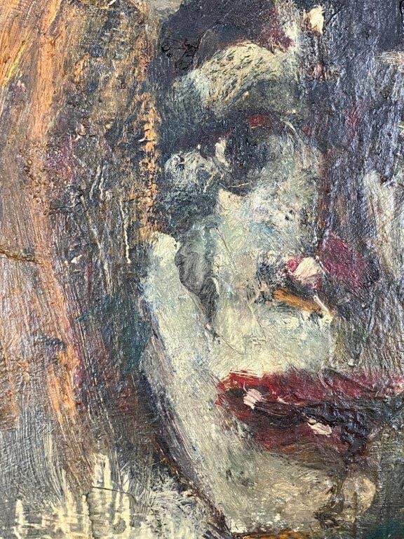 Joye Zarick, Expressionist Portrait, Oil Painting - 3