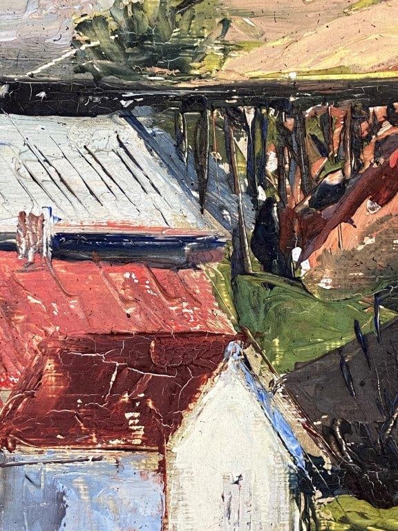 Edward Johonson, Abstract Landscape, Oil Painting - 3