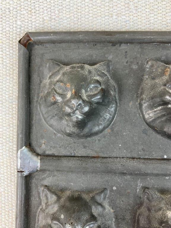 Antique Cat Candy Mold - 2