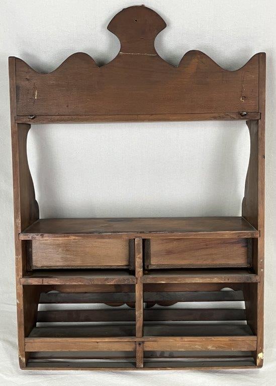 Country Pine Wall Shelf - 6
