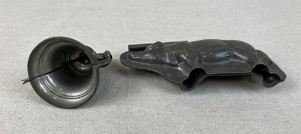 Liberty Bell and Country Pig Candy Molds - 5