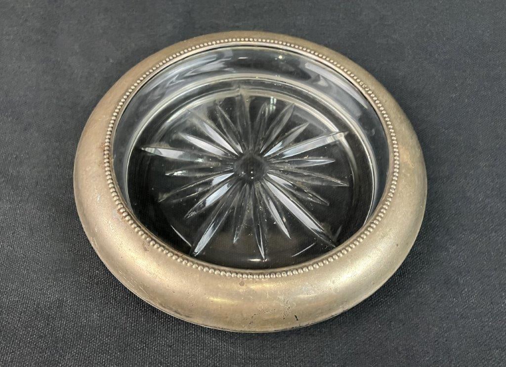 Frank M. Whiting Co. Sterling Silver Wine Coaster (1 of 7)