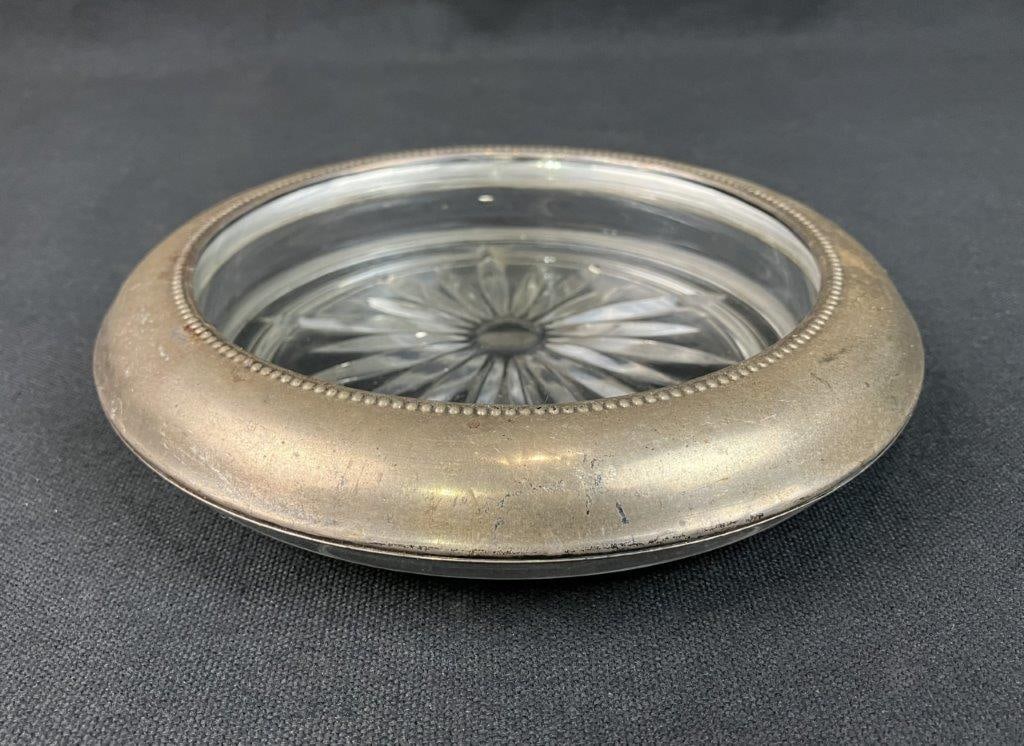 Frank M. Whiting Co. Sterling Silver Wine Coaster - 2
