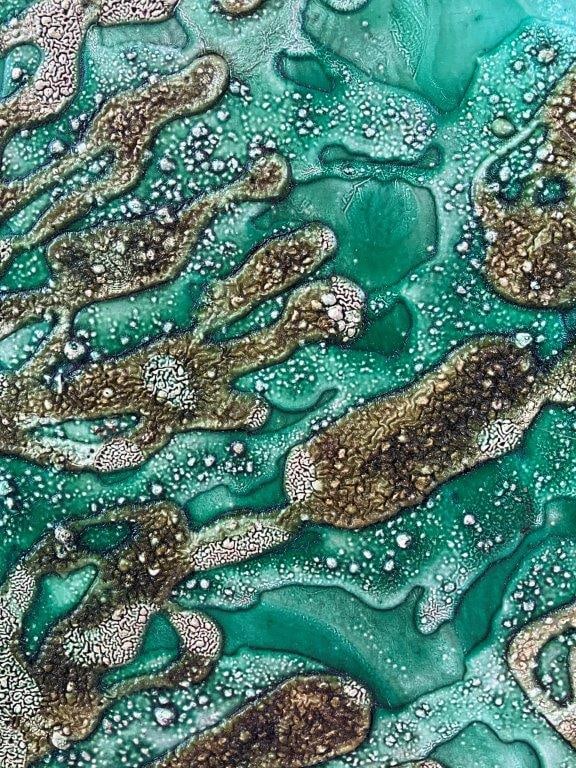 Barbara Rae Schaefer, Abstract, Encaustic Painting - 2