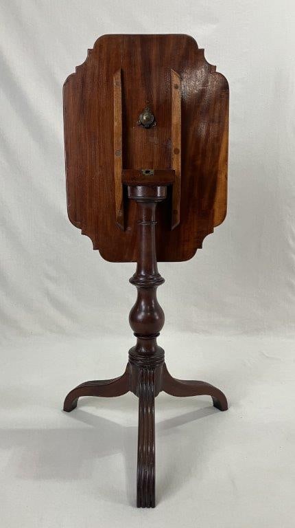 19th Century Cherry Tilt Top Table - 2