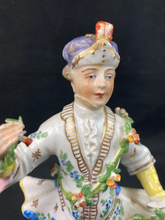 Carl Thieme Dresden Porcelain Figures - 5