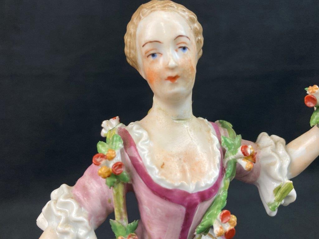 Carl Thieme Dresden Porcelain Figures - 6