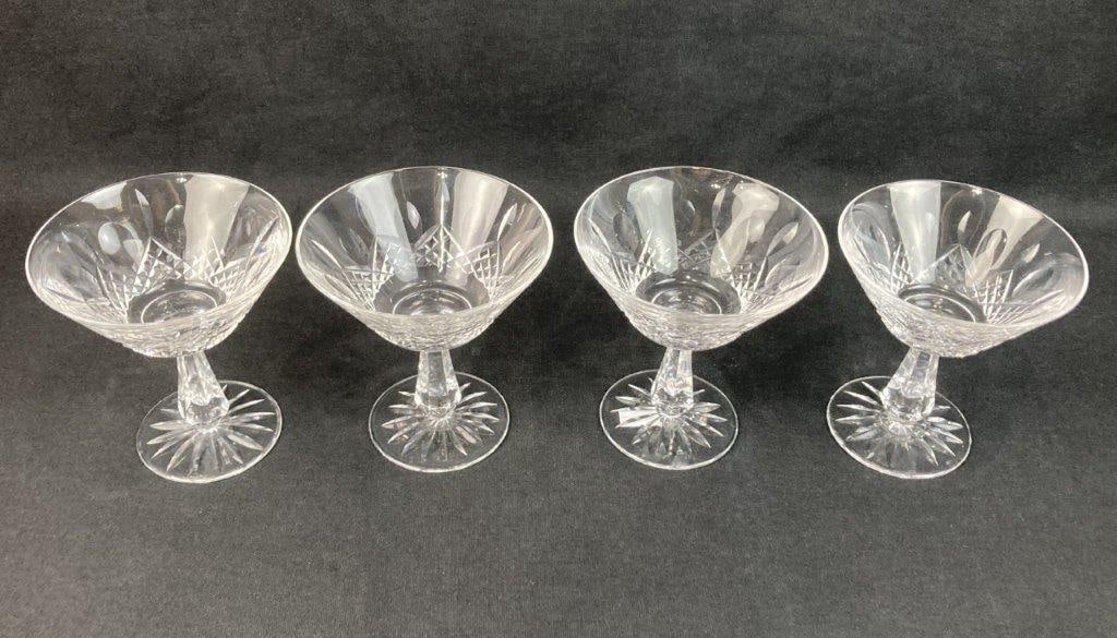 Four Waterford Kenmare Tall Sherbet Glasses - 5