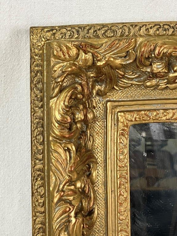 Ornate Gold Gilt Mirror - 2
