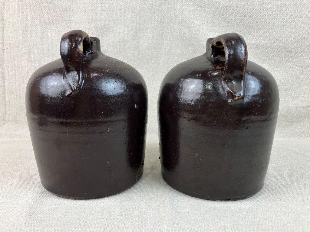 Two Albany Slip Stoneware Jugs - 7
