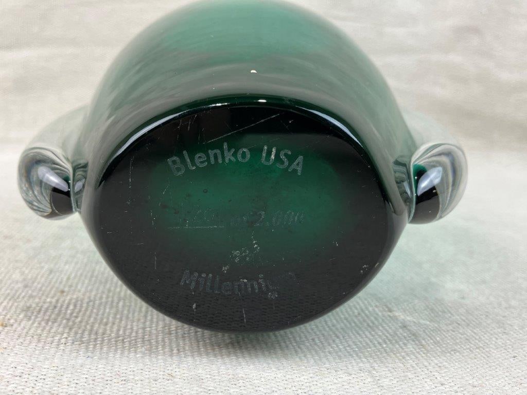 Blenko Glass Millennium Series Vase - 7