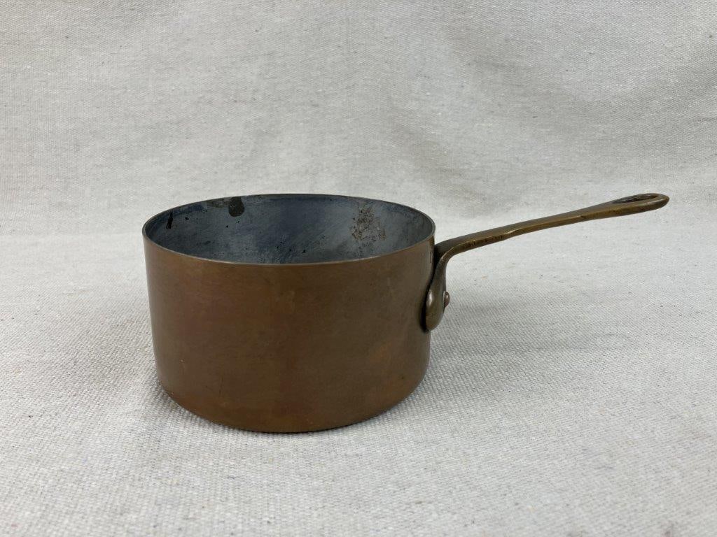 Early 20th-Century Antique Copper Cooking Pots - 8