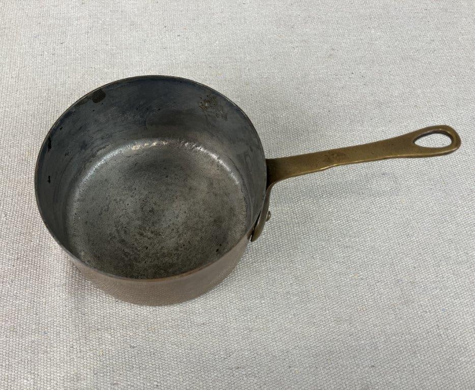 Early 20th-Century Antique Copper Cooking Pots - 9