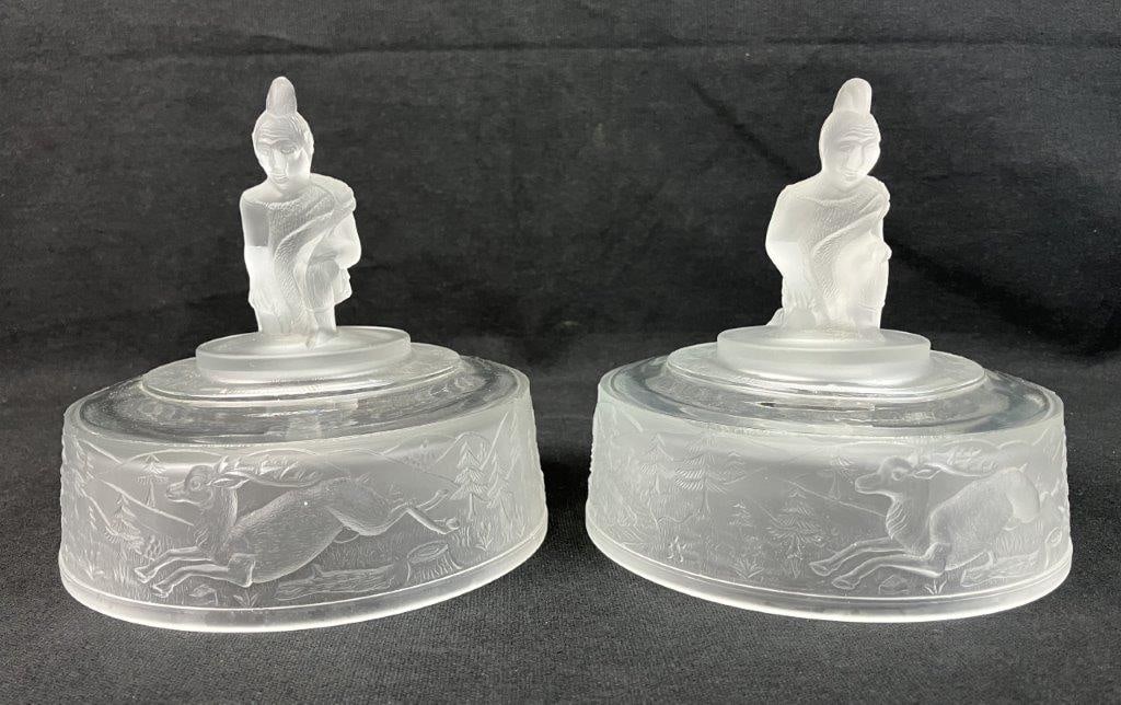 L.G. Wright Westward Ho Compote Covers - 2