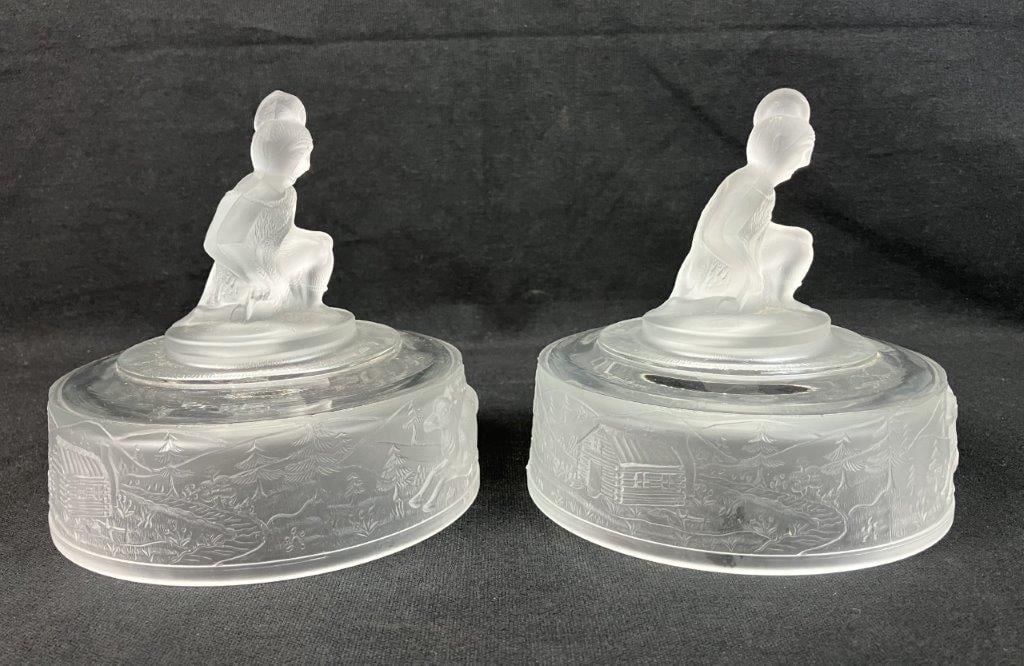 L.G. Wright Westward Ho Compote Covers - 7