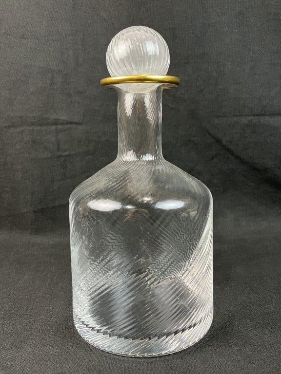 Murano Art Glass Decanter - 3