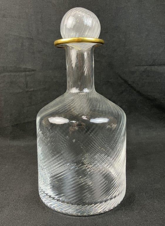 Murano Art Glass Decanter - 4