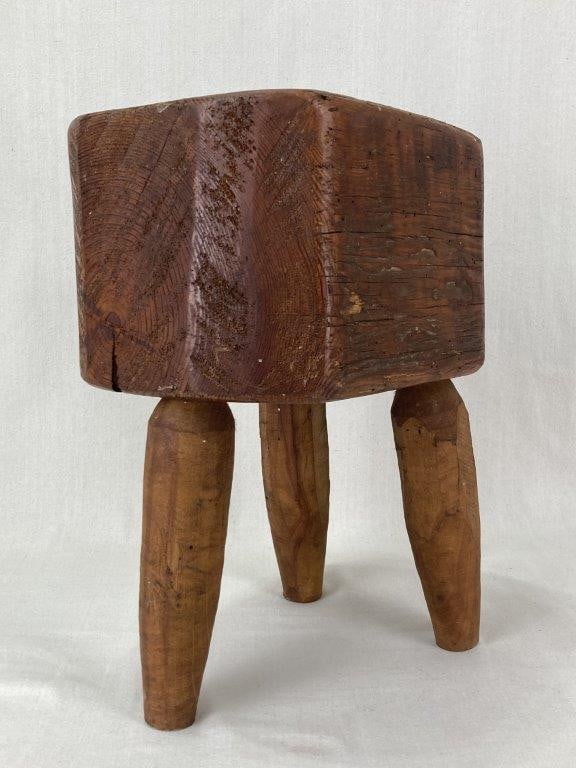 Primitive Country Stool (1 of 7)