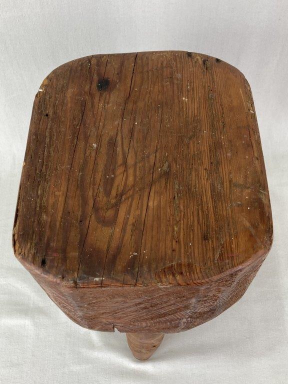 Primitive Country Stool - 2