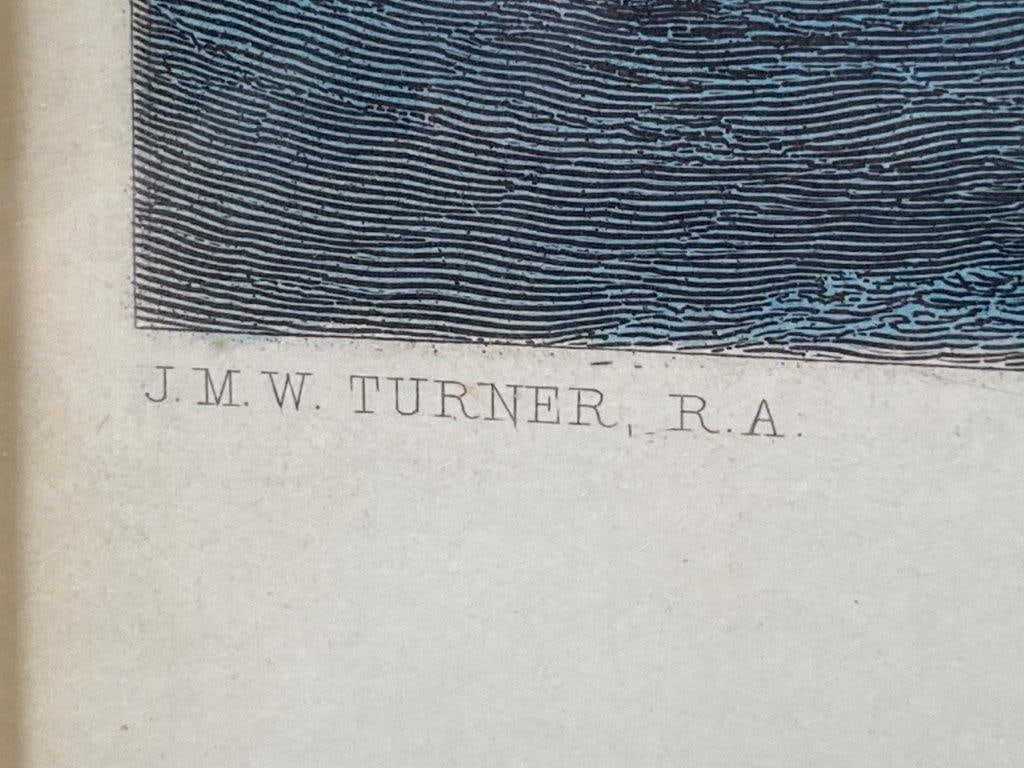 Joseph Mallord William Turner, Hastings, Hand-colored Engraving - 5