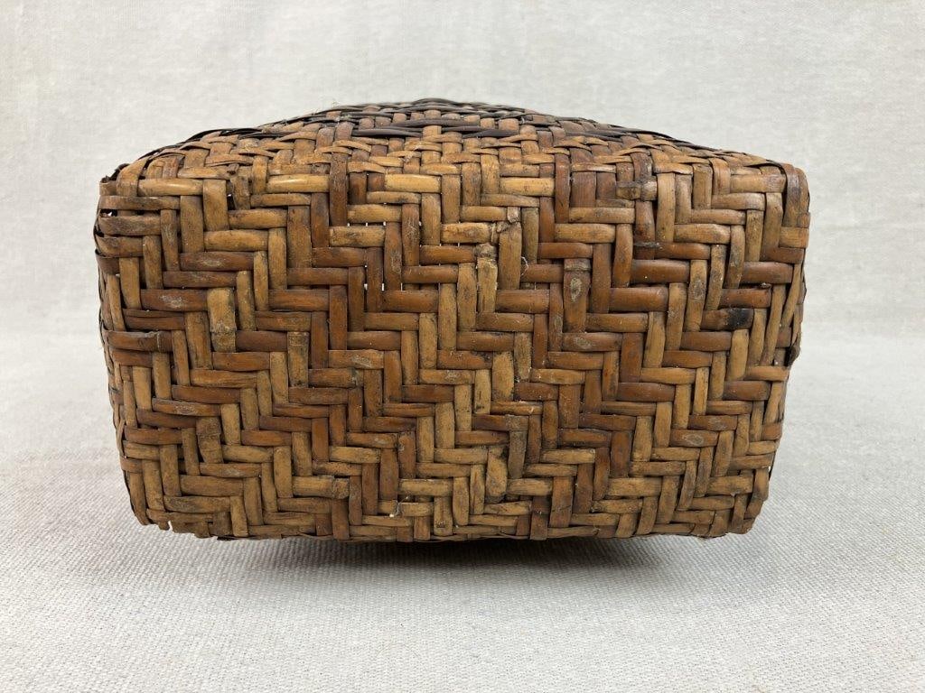 Cherokee Rivercane Burden Basket - 8