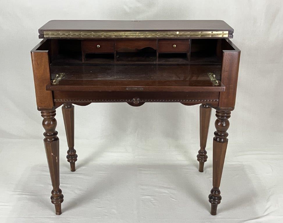Mahogany Spinet Desk - 2