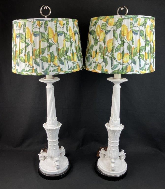 Pair of Neoclassical Lamps (1 of 7)