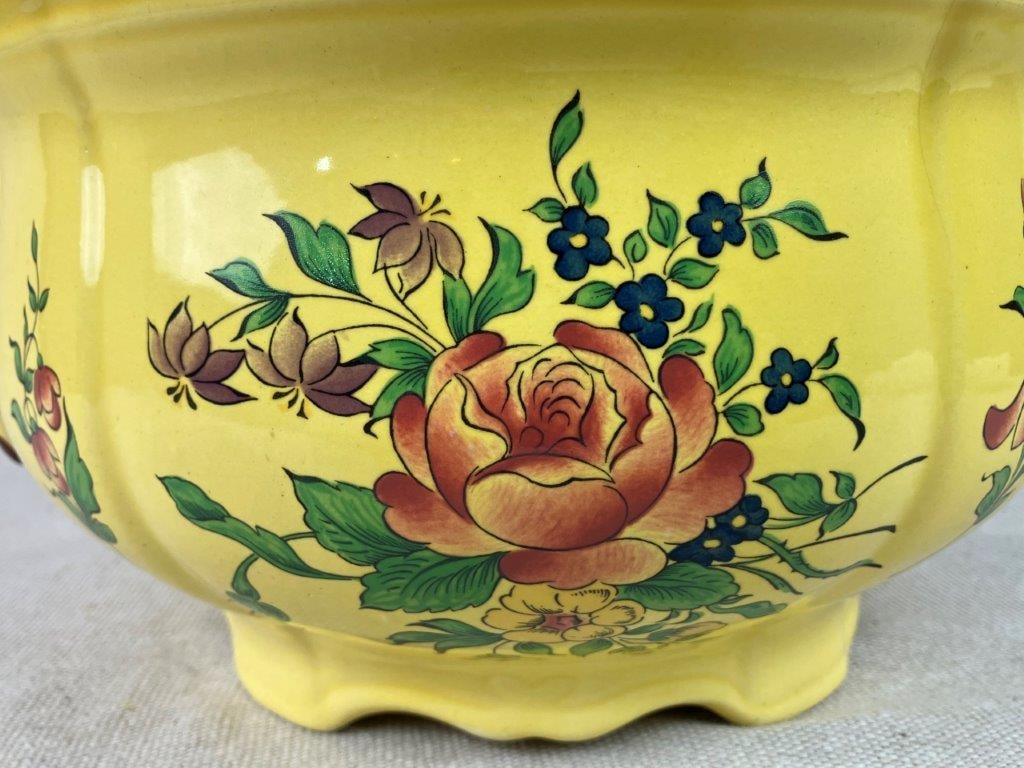 Luneville France Old Strasbourg Juane Louis XV Faience Tureen - 7