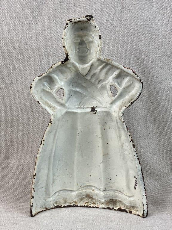 Cast Iron Mammy Black Americana Doorstop - 6
