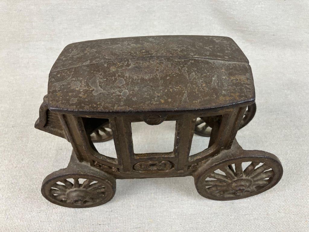 Cast Iron Carriage Doorstop - 2