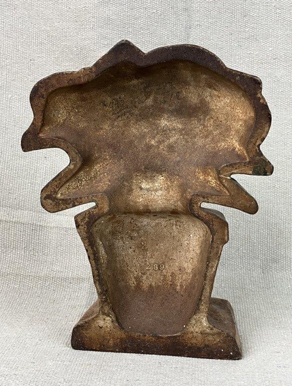 Art Deco Floral Doorstop - 2