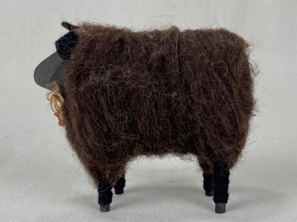 Wool Sheep Figure - 3