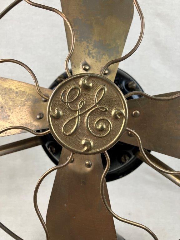 General Electric Cast Iron Fan, Early 20th Century - 2