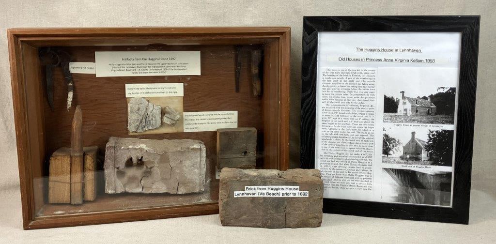 Historic Huggins House Artifacts Prior to 1692 - 2