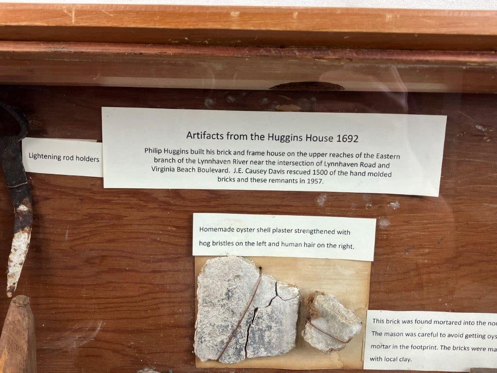 Historic Huggins House Artifacts Prior to 1692 - 4