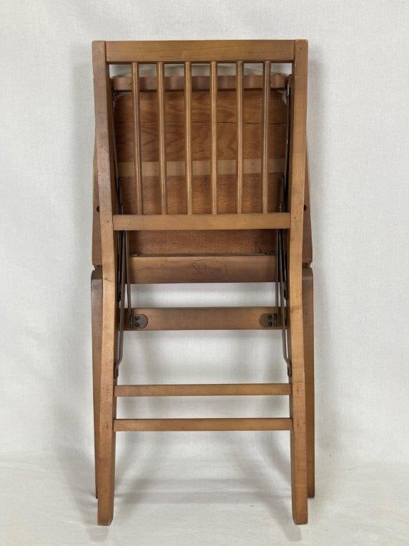 Four Mid Century Modern Folding Chairs - 7