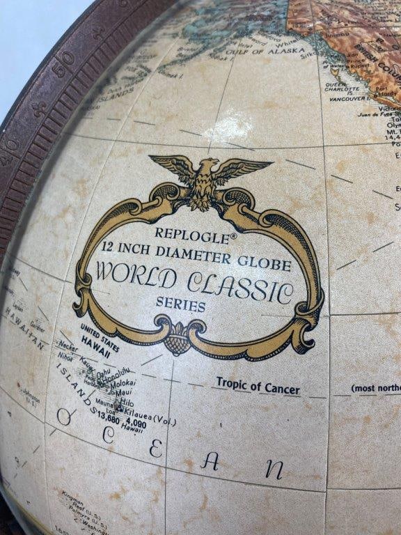 Vintage Replogle Globe - 3