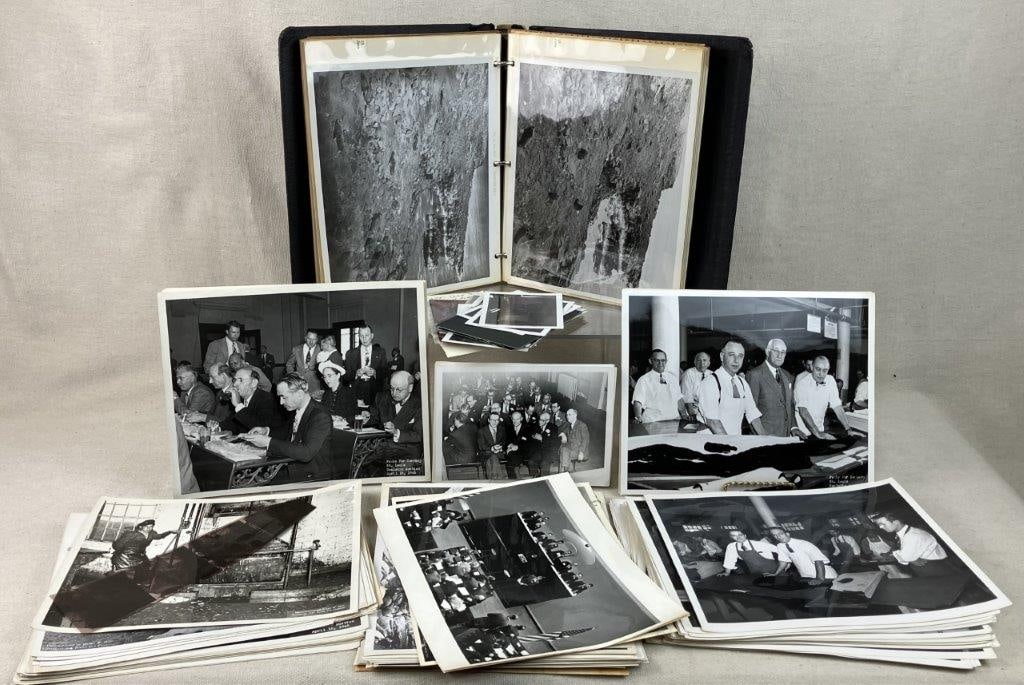 Large Group of Antique Seal Fur Trade Photographs (1 of 12)